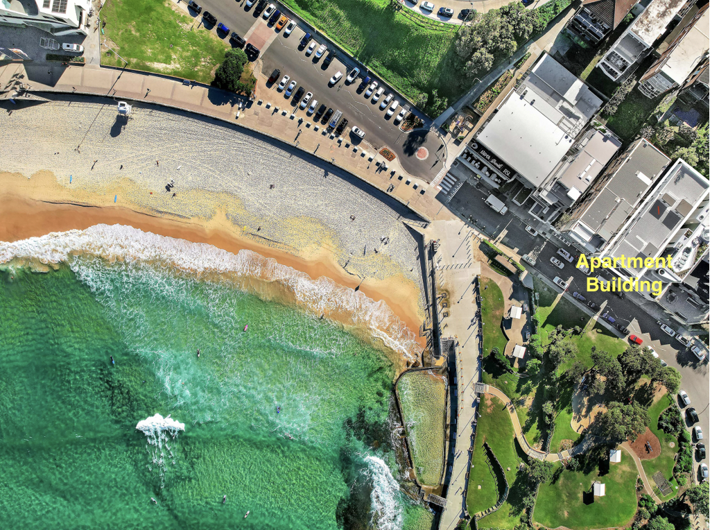 Beach location