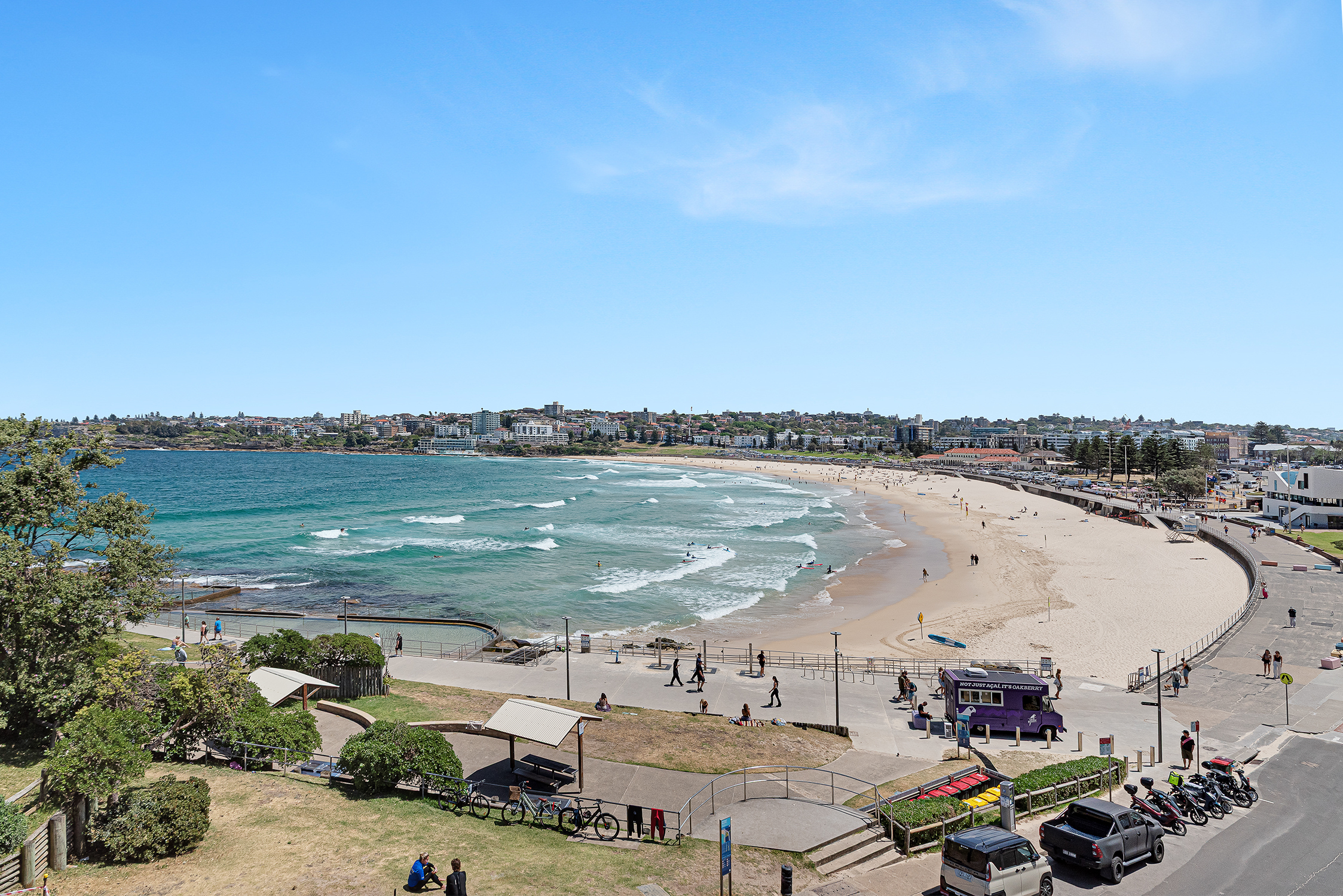 Bondi Beach view from Bondihaus